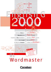 Englisch G 2000 Wordmaster, Reihe B Realschule von Cornelsen für den Einsatz im Englischunterricht